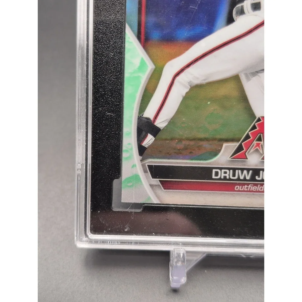 2023 Bowman Chrome Druw Jones #BCP25 Prospect Lunar Glow Refractor Graded SGC 10